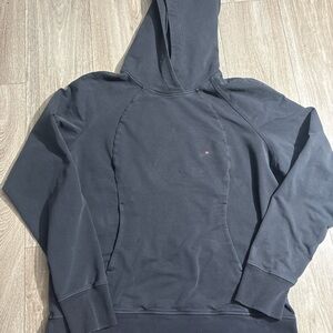 lululemon athletica Black Hooded Pullover Sweatshirt